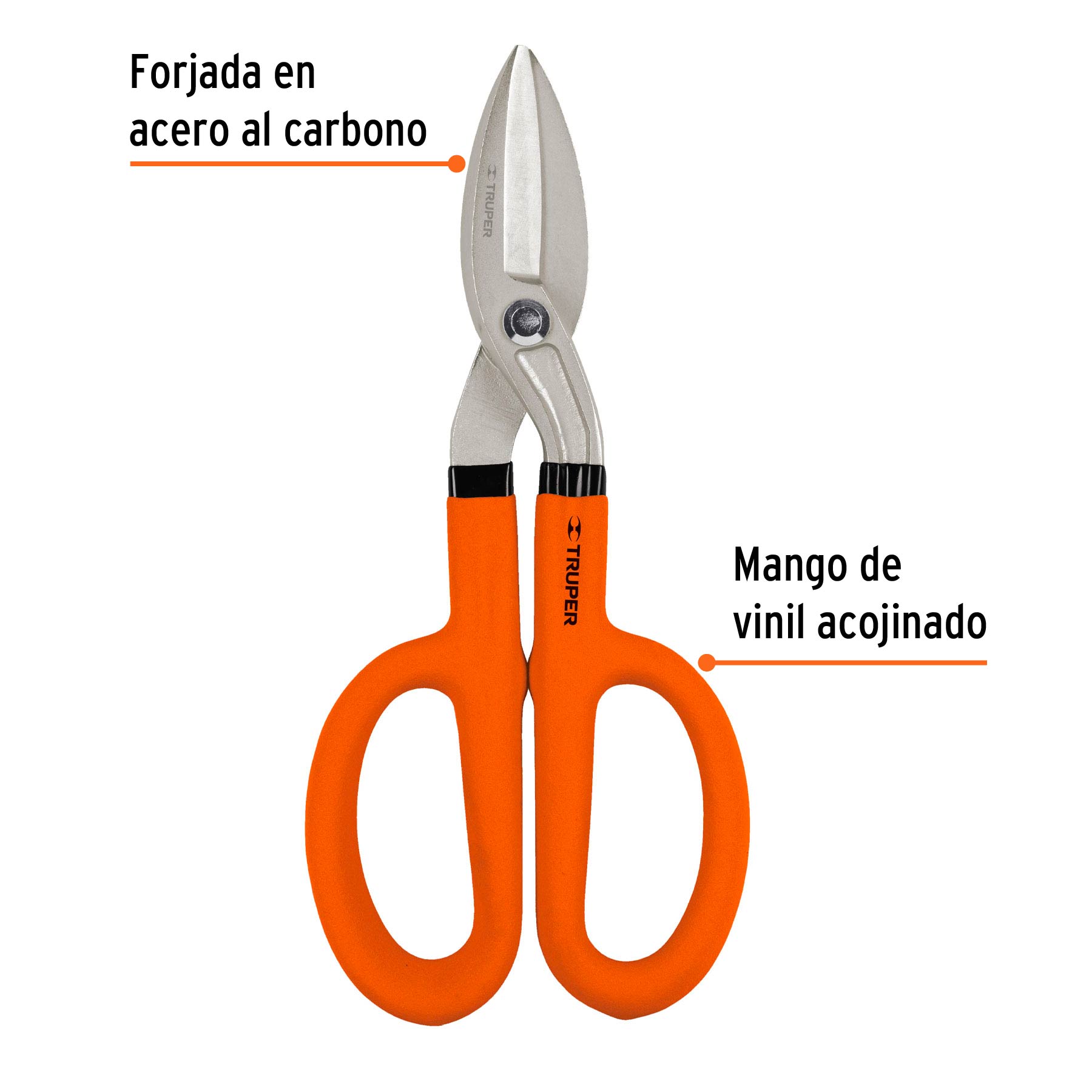 Tijera para hojalatero 10"