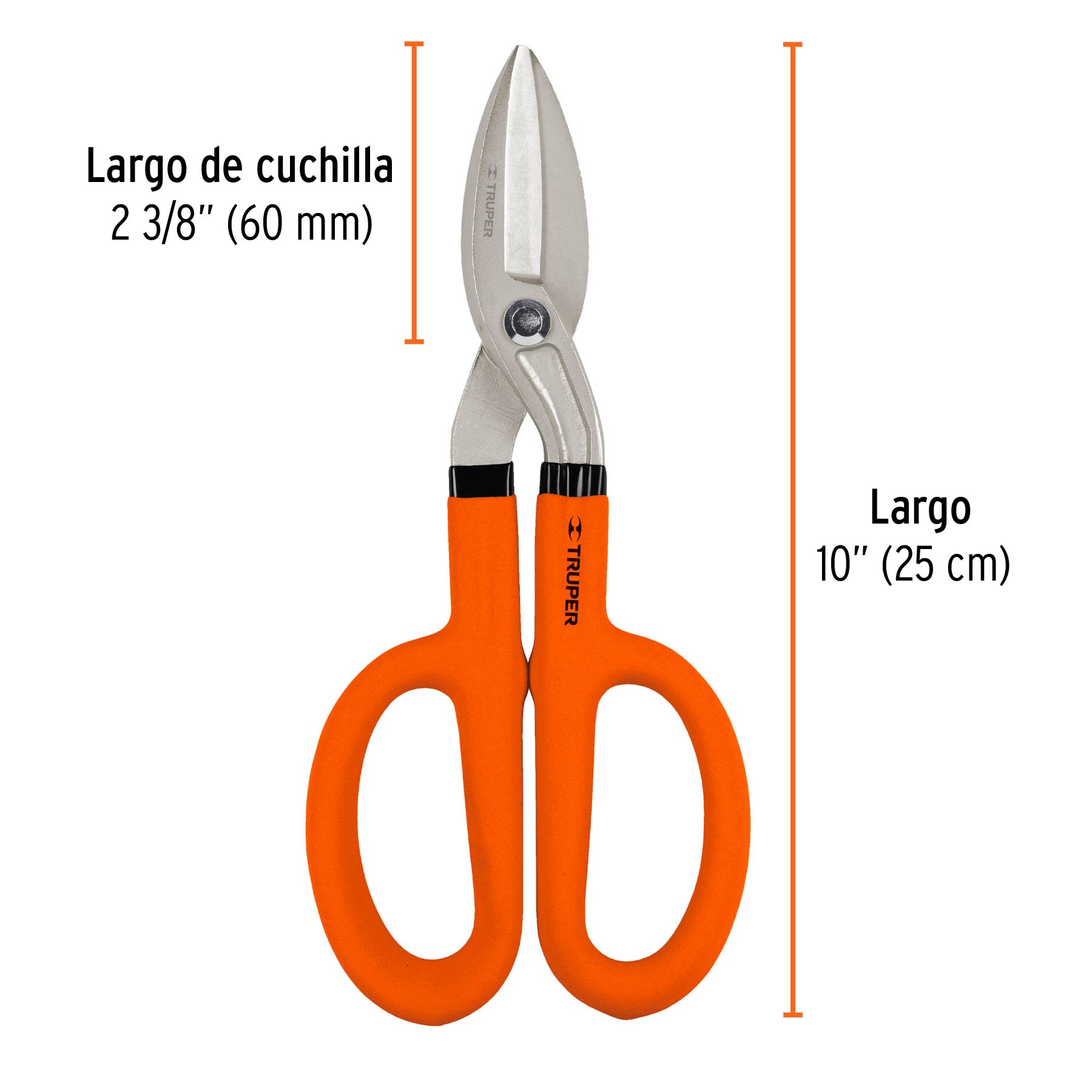 Tijera para hojalatero 10"