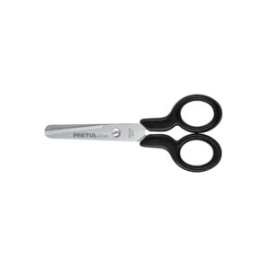 Tijera escolar punta redonda de 4-1/2"