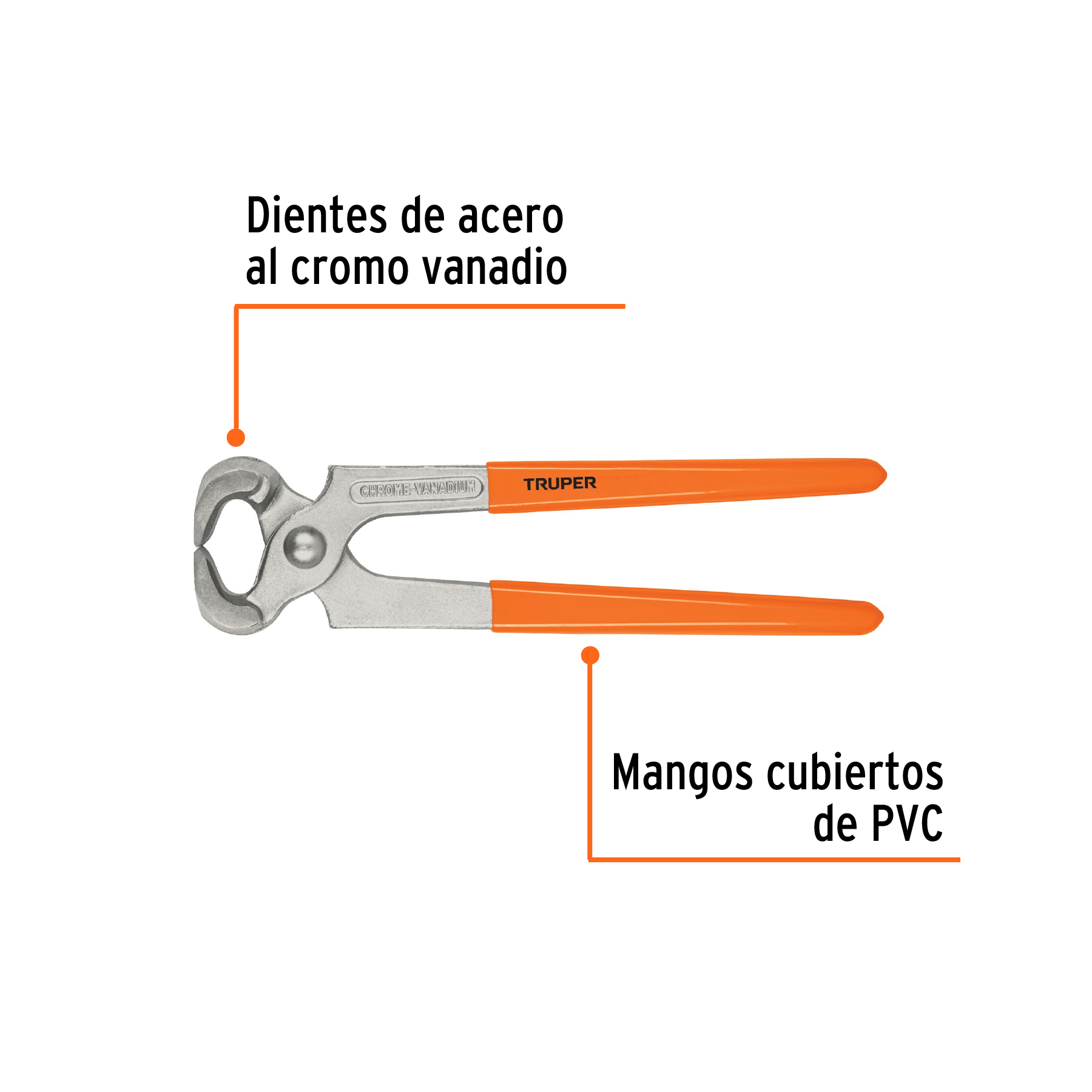 Tenaza para carpintero 8"