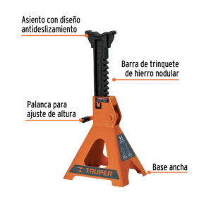 Caja con 2 torres de 3 toneladas para Auto