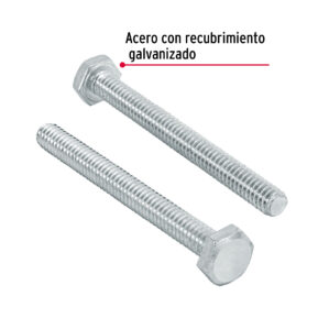 Tornillo tipo maquina, 1/4 x 2-1/2", bolsa con 50 pzas