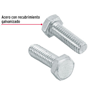 Tornillo tipo maquina, 5/16 x 1", bolsa con 60 pzas