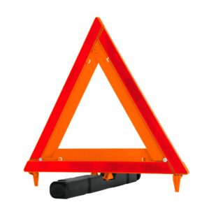 Triangulo de seguridad de plastico 43.5cm