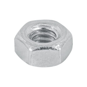 Tuerca hexagonal de 1/4" galvanizada bolsa con 250pzas