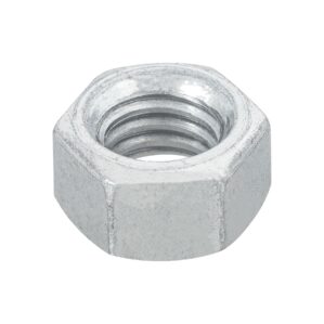 Tuerca hexagonal de 3/8" galvanizada bolsa 100 pzas