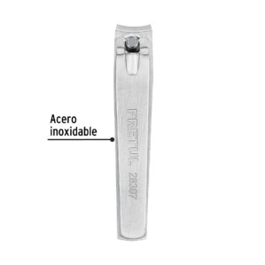 Corta uñas 3" acero inoxidable Pretul