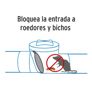 Valvula check de ABS antiretorno para tuberia PVC 4"