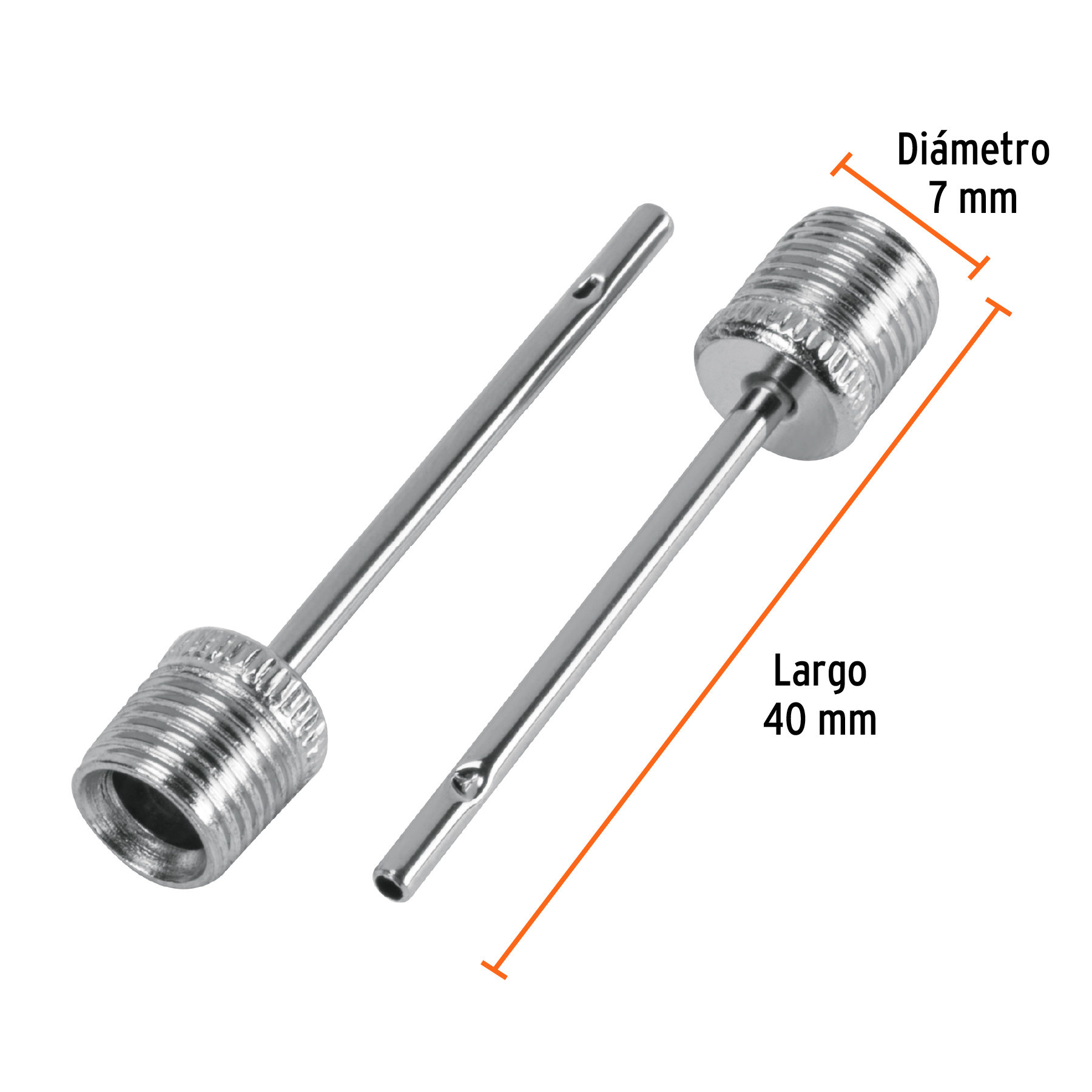 Valvula para inflar balones bolsa 100 piezas Pretul