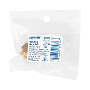 Valvula de alivio 1/2