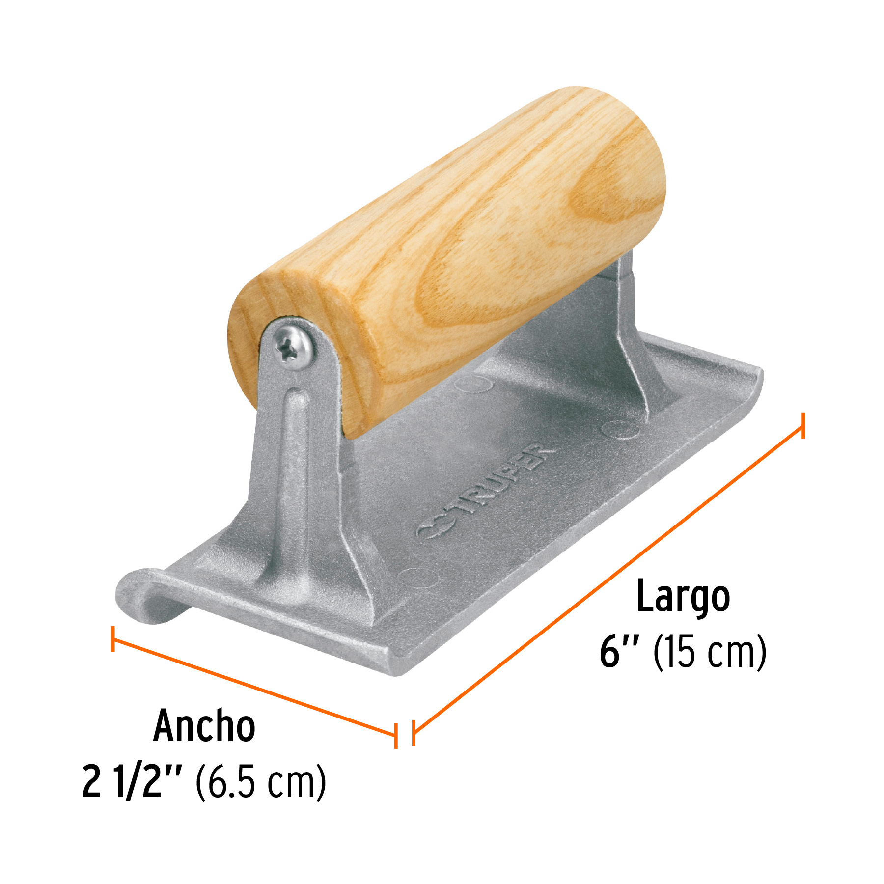 Volteador 11 x 5" de aluminio