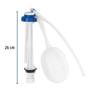 Valvula de llenado con flotador para tanque bajo WC