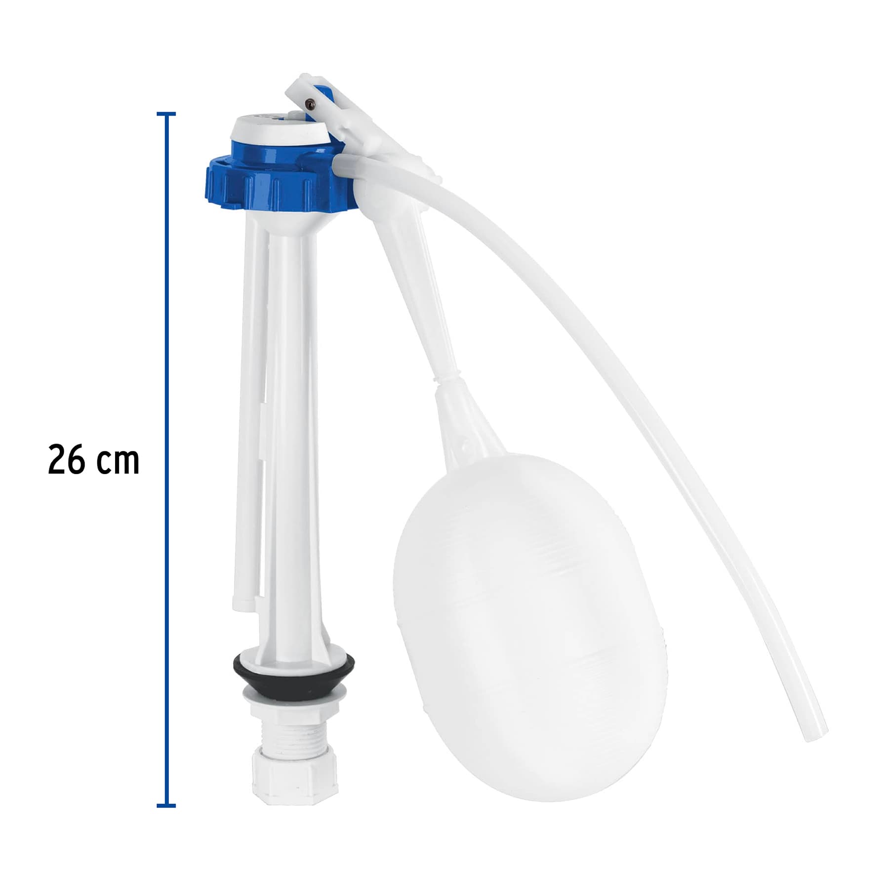 Valvula de llenado con flotador para tanque bajo WC