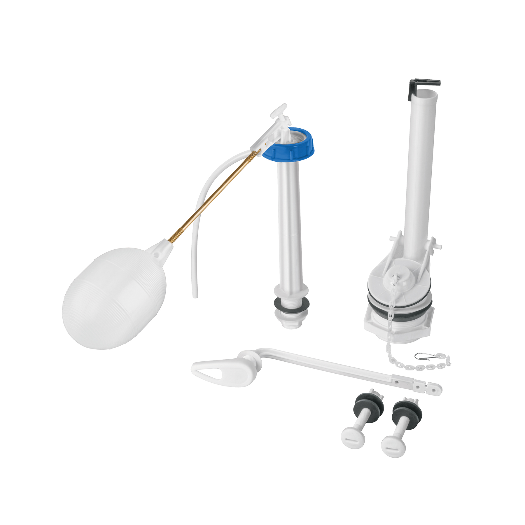 Juego de Accesorios para Tanque WC de 2" Economico