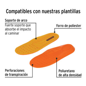 Bota de seguridad cafe #26 con casquillo Pretul