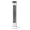 Ventilador de Torre de 29" 80cm Blanco Control y Temporizador